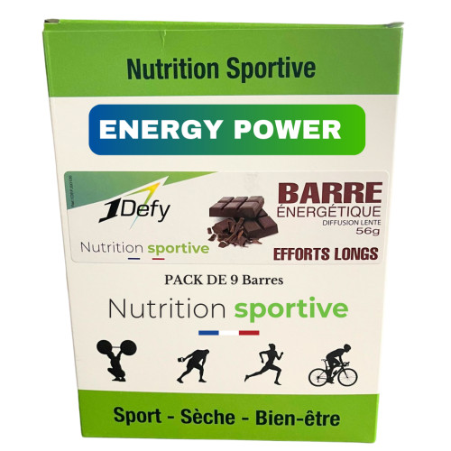 Barre Energétique Chocolat 1defy