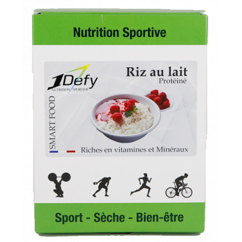 Riz au lait Protéiné enrichi en vitamines et mineraux 1defy