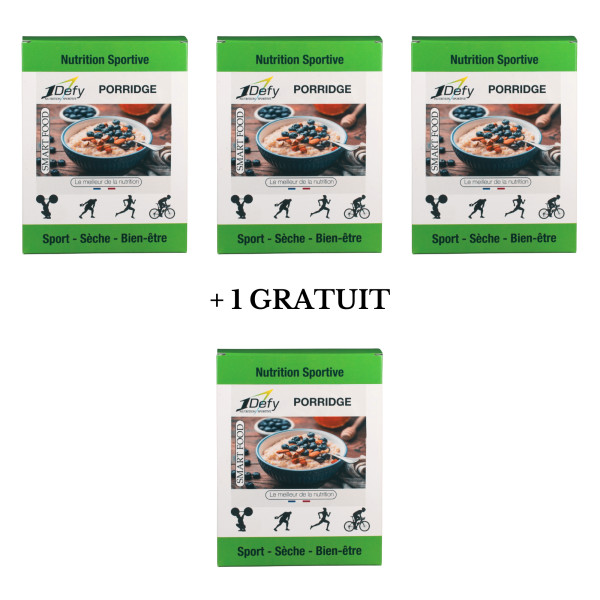 PORRIDGE Protéiné 1defy - 3+1gratuit