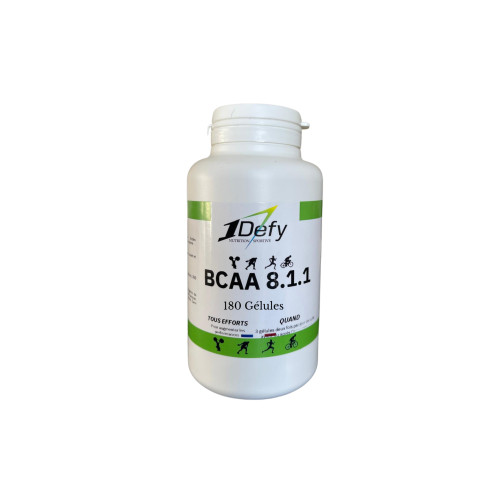 1DEFY-BCAA-8-1-1 -180 gelules -Acide-amines 